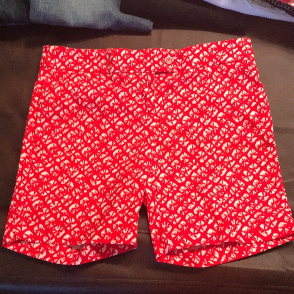Longer length dress shorts